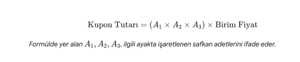 üçlü ganyan hesaplama formülü