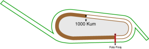 Bursa Osmangazi Hipodromu 1000 metre Kum Pist