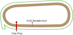 İstanbul Veliefendi Hipodromu 2100 metre Sentetik Kum Pist