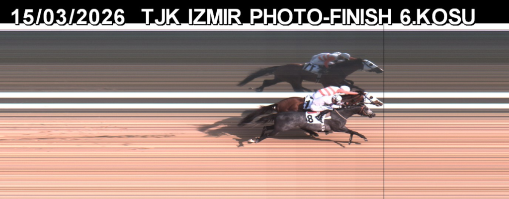 2026 Ege Derbisi Koşusu Fotofinish